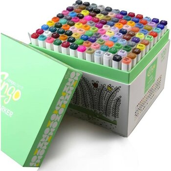 Cengo Twin Marker Çift Uçlu Artist Çizim Kalemi 120 Renk - Karışık