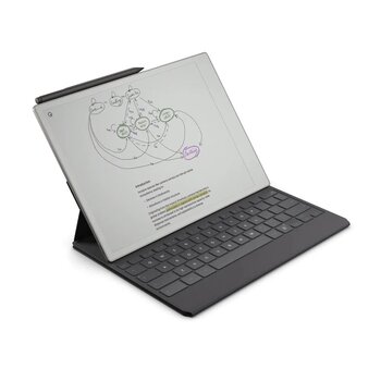 Remarkable Paper Pro Tablet + Marker Plus Kalem + Klavyeli Kılıf Basalt Siyah
