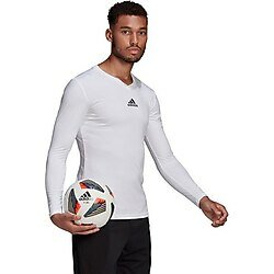 Adidas Team Base Tee Beyaz XL Erkek Uzun Kollu Antrenman Tişörtü