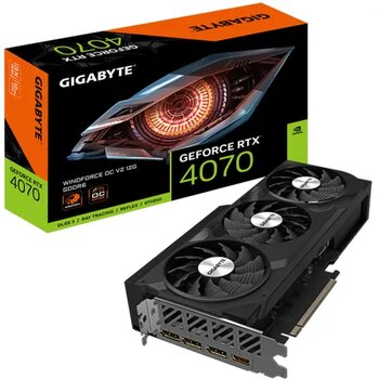Gigabyte GeForce RTX 4070 Windforce OC V2 GV-N4070WF3OCV2-12GD 12GB GDDR6X Ekran Kartı