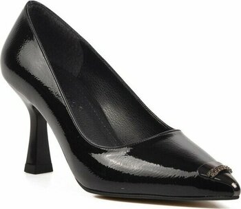 Ayakmod 357069 Siyah Kadın Taşlı Stiletto - 37