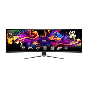 Msi Mpg 491cqp Qd-oled 49" 0.03 Ms 144 Hz Curved Oled Oyuncu Monitör