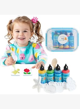 Magic Water Elf Sihirli Su Hayvanları Kendin Yap Eğitici Oyun Seti 3 Yaş + 15643788