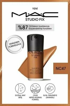 MAC Studio Fix Fluid NC47 SPF 15 Mat Fondöten 30 ml