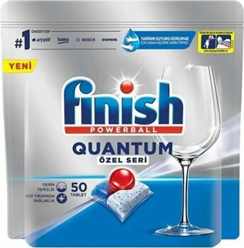 Finish Quantum Özel Seri 50 Tablet Bulaşık Makinesi Deterjanı Tableti