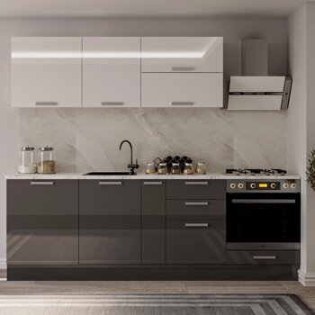 Fly Mobilya Ruby Hazır Mutfak Dolabı 260 cm