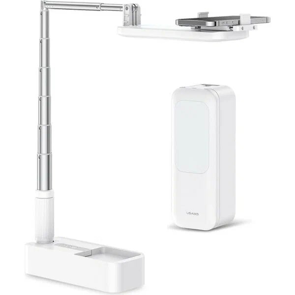 USAMS US-ZB209 Beyaz Taşınabilir Telefon Standı