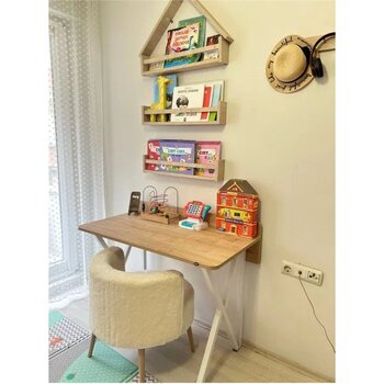 Hey Modüler Mobilya Rüya Safir Beyaz 103 cm Çalışma Masası