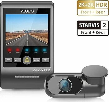 Viofo A229 Plus 2 Kameralı Araç Kamerası Seti