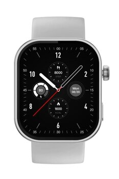 Zeblaze Btalk+ Starlight Silver Akıllı Saat, Parlak Ve Şık, Gelişmiş Sağlık Izleme, 2.03\"ekran