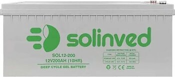 SOLİNVED 12V 200AH JEL AKÜ