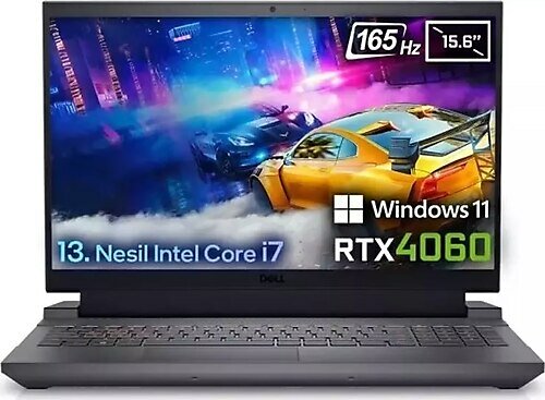 Dell Gaming G15 5530 G155530013WHA2 15.6 inç Intel Core i7 13650HX 16 GB 2 TB SSD NVIDIA GeForce RTX 4060 Windows 10 Home