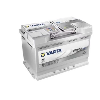 Varta 12V 70 Ah Amper 760A Cca Silver Dynamic Agm A7/E39 Akü (2024 Üretim)