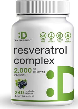 Deal Supplement Resveratrol Complex 2000 mg 240 Kapsül