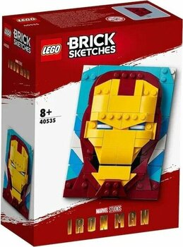 LEGO Sketches Iron Man 40535 8+ 200 Parça Marvel Yapı Oyuncakları