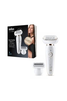 Braun Silk-Épil 9 Flex 9002  Sensosmart Kablosuz Islak&Kuru 2'Si 1 Arada Epilatör/Epilasyon