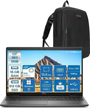 Dell Latitude 3540 Intel CoreI5 1235U 16GB 512GB SSD 15.6 IPS FHD Windows 11Home DN049L354015WH04