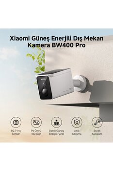 Xiaomi Kablosuz Dış Ortam Kamerası Solar Outdoor Kamera Pro Set