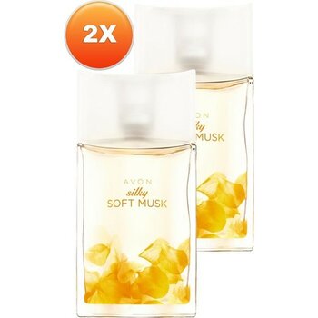 Avon Soft Musk Silky Kadın Parfüm Edt 50 Ml. Ikili Set