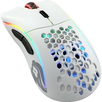 Braventa Collection Glorious Model D Rgb Kablosuz Bamf Sensörlü 19000 Dpı 69 Gram Gaming Mouse Mat Beyaz - Standart