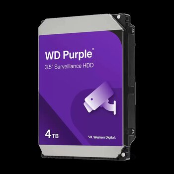 4tb Wd Purple Sata 6gb/S 128mb Dv 7x24 Wd44purz