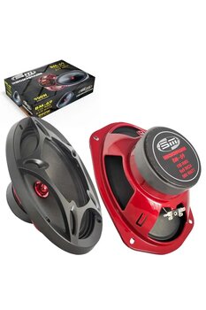 Sağlam Oval Midrange 900 Watt Kapaklı 2 Adet Boschmann Bm-69 6X9 İnç midrange oto midrange kayık midrange