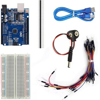 Robiz Elektronik Başlangıç Seti Arduino Uno R3 Starter Kit 70 Parça