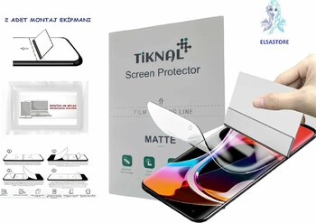 Xiaomi Redmi Note 14  Pro - Uyumlu Nano Ekran Koruyucu Ultar İnce Esnek - Mat