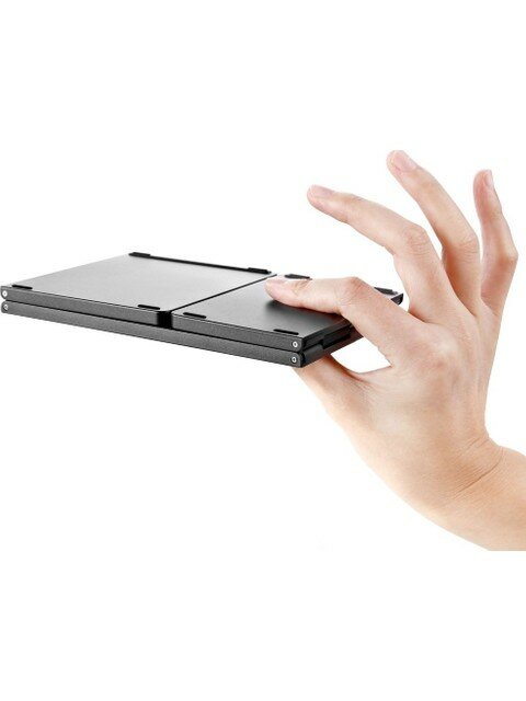 Cloody Touch Pro Siyah Bluetooth Katlanabilir Bluetooth Mini Klavye