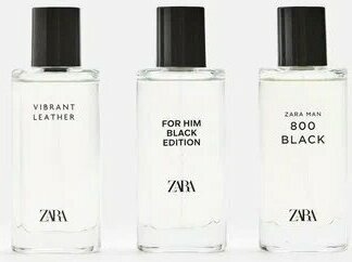 Zara In Black Set VIBRANT LEATHER FOR HIM BLACK 800 BLACK 40 ml Erkek Parfüm Seti