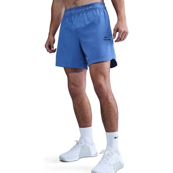Nike Pro Dri-Fıt 6" Erkek Mavi Antrenman Şortu | HV0411-411 - L