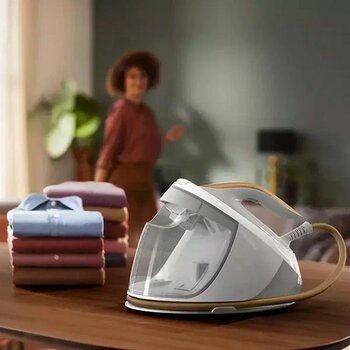 Philips Premium Optimaltemp Titanium Steamglide Elite SteamGlide Elite Gri Buhar Kazanlı Ütü