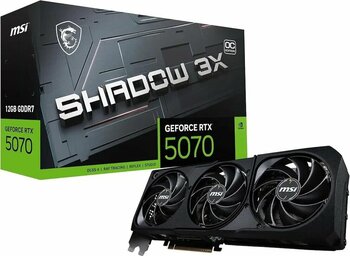 MSI Shadow 3x GeForce RTX 5070 12GB GDDR7 Ekran Kartı