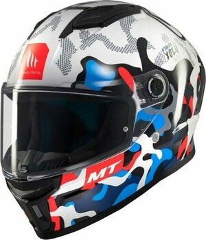 mt Helmets Stinger 2 Yozu A7 Parlak Fullface Motosiklet Kaskı - XL - Beyaz
