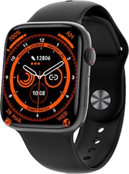 BunnysBlack Shark Uyumlu Watch 8 Pro 45mm Nfc Özellikli Bt Çağrı Destekli Akıllı Saat