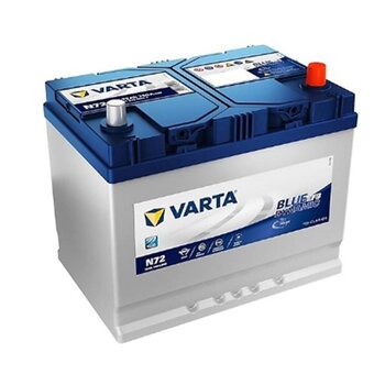 Varta Akü 12v 72 Ah Amper 760a Start-Stop Efb Blue Dynamic N72