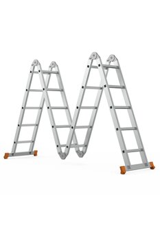 Saraylı Xxx Çok Amaçlı Fonksiyel Aluminyum Akrobat Merdiven 4x5 Basamaklı 560 Cm