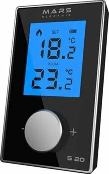 Mars S20 Kablosuz Siyah Dijital Kombi Oda Termostatı
