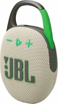 JBL Clip5, Bluetooth Hoparlör, IP67, Kum Beji - Siyah - Turuncu