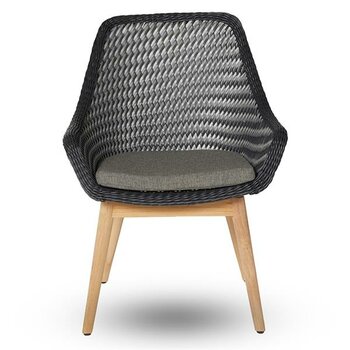 Kayu Teak Monaco Hasır Sandalye