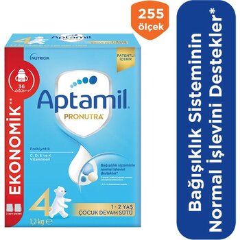 Aptamil 4 Prebiyotikli Çocuk Devam Sütü 1200 Gr