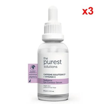The Purest Solutions Radiance Eye Contour 3x30 ml Serum
