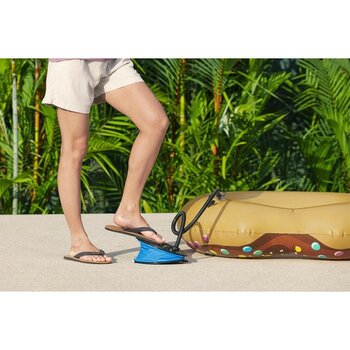 Bestway Ayak Pompası - Körüklü Hava Ayak Pompası - Şişirme Pompası - Bot Pompası - Şişme Ürünler Hava Pompası Air Step 23 cm. - 23 cm - Siyah
