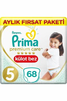 Prima Premium Care Bebek Külot Bezi 5 Beden 68 Adet