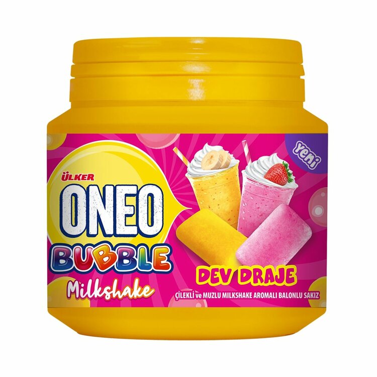 Ülker Oneo Bubble Milkshake Dev Draje Sakız 76 Gr