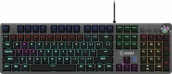MSI Forge GK310 RGB Red Switch Kablolu Mekanik Oyuncu Klavyesi
