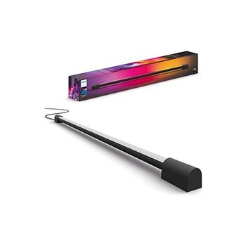 Philips Hue Play Gradient Light Tube Renklı Akıllı LED Aydınlatma, Siyah, 75 cm 1 Stück (1er Pack)