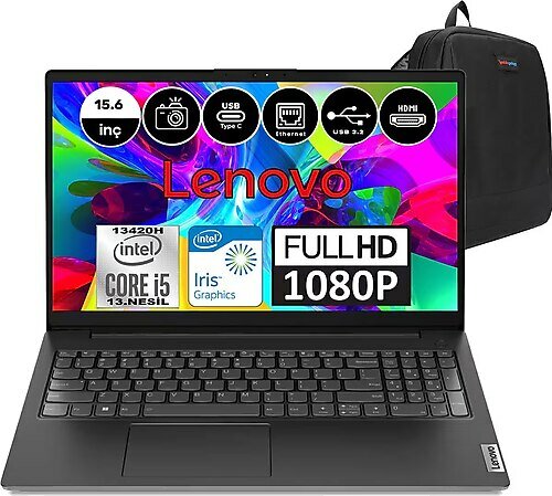 Lenovo V15 Gen4 83A10091TRH07 15.6 inç Intel Core i5 13420H 16 GB 1 TB SSD Intel Graphics Windows 11 Home