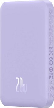 Baseus MagSafe Mini Mor 5000 mAh Kablosuz Powerbank