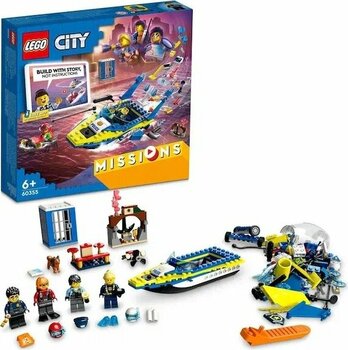 LEGO Su Polisi Dedektif Görevleri 60355 6+ 278 Parça Oyun Seti